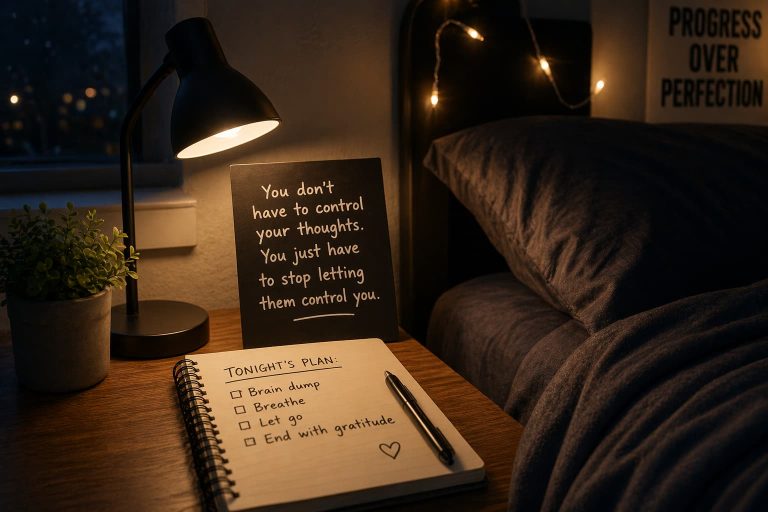 How to Stop Overthinking at Night
