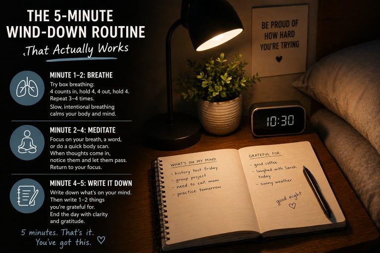 The 5-Minute Wind-Down Routine That Actually Works